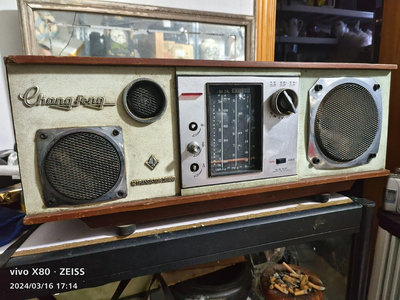 長風牌。老款收音機一款。古董級別。CF-2經典型號。整體都是16767
