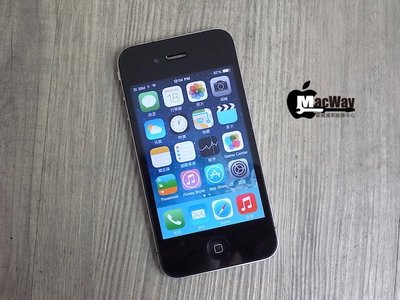 『售』麥威 iPhone 4 黑色 32GB iOS 7.1.2 !!!