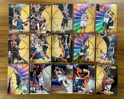 [NBA球卡] 1997 Bowman’s Best Set(125), Jordan, Kobe, Iverson, Duncan RC