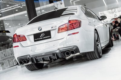 【政銓企業有限公司】BMW F10 M5 MTECH 適用 FDGT 高品質 卡夢 後下巴 免費安裝 現貨