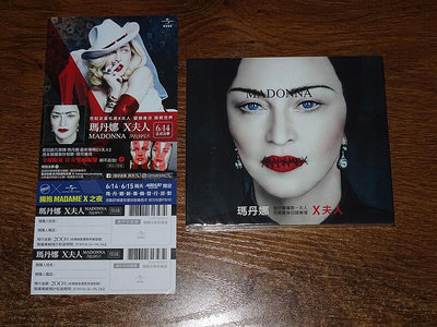 麥當娜 Madonna MADAME X CD雙面海報 X夫人