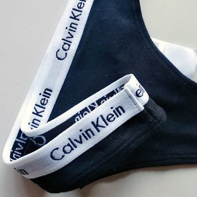 ck內褲 四角褲Calvin Klein美國正品采購CK丁字褲女內褲純棉誘惑性感低腰T褲3條
