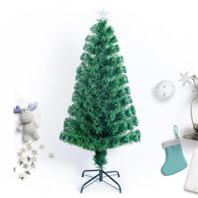 【現貨精選】聖誕節熱銷2020仿真加密光纖聖誕樹豪華光纖樹 led發光聖誕樹