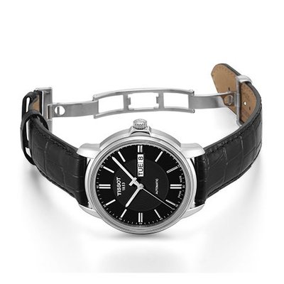 Tissot 天梭恒意系列皮帶機械男腕錶 T0654301605100