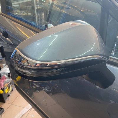 COROLLA CROSS 專用 鍍鉻 後視鏡飾條 後視鏡 防擦條 防撞條 豐田 cross 2020 2022-概念汽車