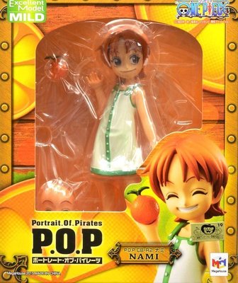 日本正版 POP 海賊王 航海王 CB-R2 娜美 幼少 模型 公仔 日本代購