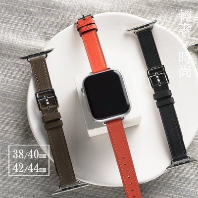 輕奢時尚皮革錶帶 Apple watch代用錶帶(38/40/41mm)