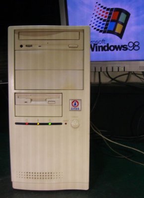 【窮人電腦】跑Win98系統的稀有古董586遊戲用電腦主機出清！雙北桃園可送外縣可寄！