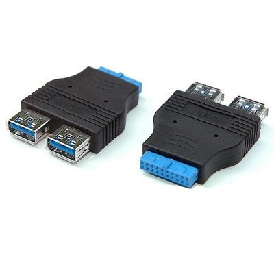 小白的生活工場*USB3.0轉接頭USB3.0對20P主板上20P轉接(20PIN/USB3.O)(SR3018)