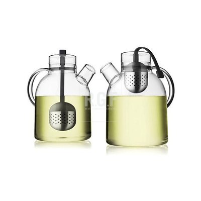 進口丹麥MENU耐熱玻璃茶壺家用可加熱過濾紅茶壺花茶壺耐高