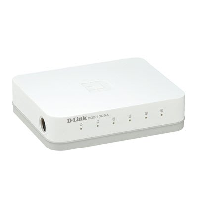 【台中自取】全新 D-Link DGS-1005A 5埠 Gigabit HUB 節能桌上型網路交換器