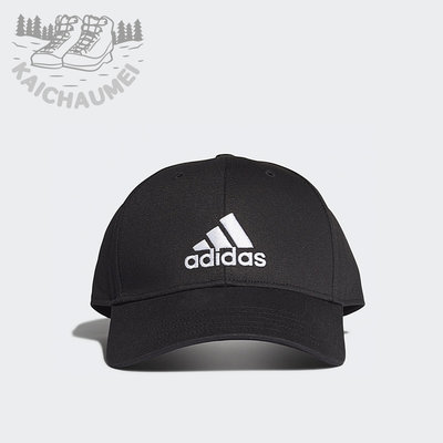 凱喬美｜ADIDAS BASEBALL CAP 棒球帽 FK0891 公司貨 黑 復古 經典 健身 可調 老帽 抗紫外線