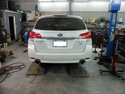 [排氣管工匠] Subaru Legacy 2.0 2.5  排氣管 內部結構改良 (全台獨家專利研究)