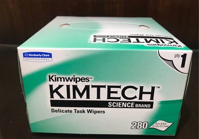 KIMTECH Kimwipe 精密科學擦拭紙 拭鏡紙 顯微鏡 實驗器材 實驗玻璃