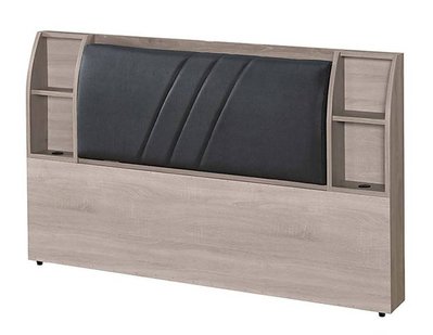 【生活家傢俱】JH-362-7：5尺USB插座雙人床頭片 台中家具 加厚床頭板 皮革 低甲醛木心板 台灣製造