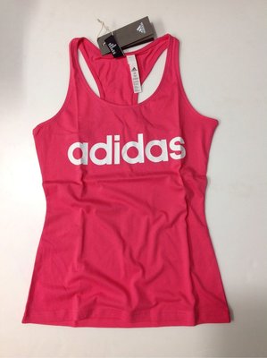 愛迪達 adidas 女款 運動背心 運動上衣 運動罩衫 夏日粉紅 尺寸XS～XL