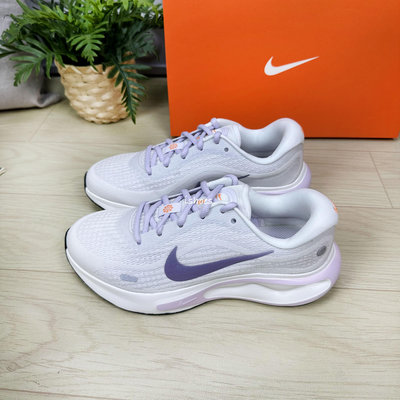 現貨 iShoes正品 Nike Journey Run 女鞋 白 紫 路跑 跑步 運動 慢跑鞋 FJ7765-100