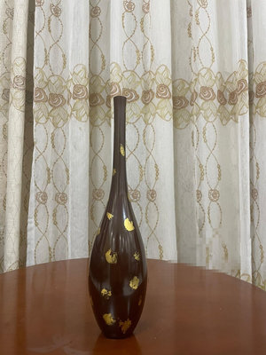 日本宗辰款銅花瓶