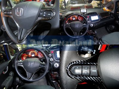 Honda 本田 FIT JAZZ 飛度 GE 2009 專用 原廠 純正 碳纖維 方向盤 Carbon RS Mugen 無限 精品