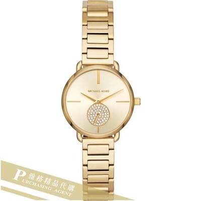 雅格時尚精品代購 Michael Kors腕錶 MK3838 鋼錶帶晶鑽女錶 手錶 美國代購