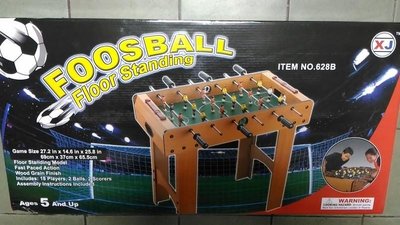 小羅玩具批發-高腳款高級木制足球台 豪華對抗攻防足球桌 手足球檯桌 桌上足球台二款隨機出貨(628B/3088)