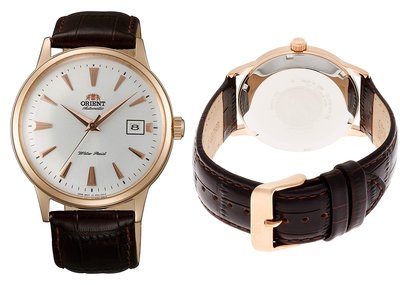 日本正版 Orient 東方 Bambino SAC00002W0 手錶 男錶 皮革錶帶 日本代購