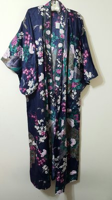 日本製造 百花 孔雀 日式 和風 日本製 和服 彩色 花樣 款式 20171217-1
