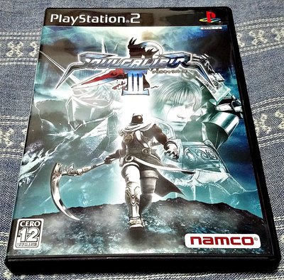 幸運小兔 (無刮) PS2遊戲 PS2 劍魂 3 Soul Calibur 3 PlayStation2 日版 G4