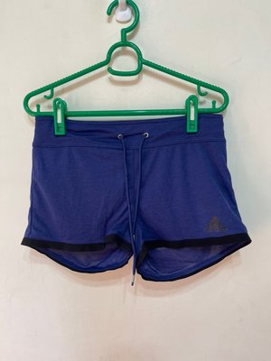「 二手衣 」 Adidas 女版運動短褲 M號（深藍）42