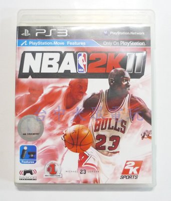PS3 美國職業籃球 NBA 2K11 (英文亞版)(二手片-光碟約9成8新)【台中大眾電玩】