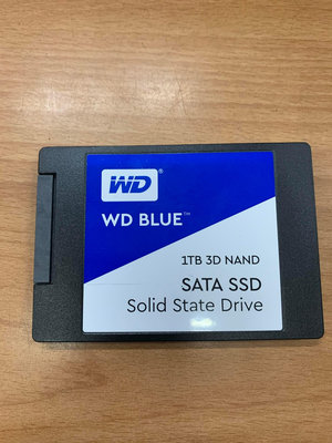 WD BLUE  1TB  3D NAND SATA SSD固態硬碟(藍標) 1500元    原廠保固至2025 02 .....  功能正常.
