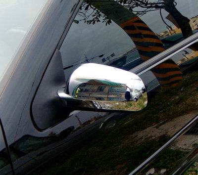 圓夢工廠 VW 福斯 LUPO 1999~2002 改裝 鍍鉻銀 後視鏡蓋 後照鏡蓋 照後鏡保護外蓋 質感飾貼
