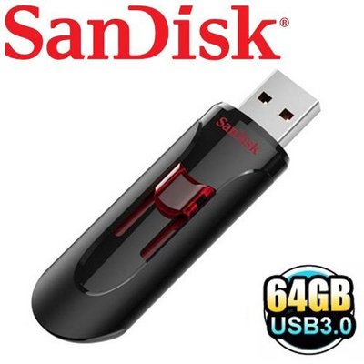 含稅附發票 公司貨 SanDisk 64G 64GB Cruzer Glide CZ600 USB3.0 隨身碟