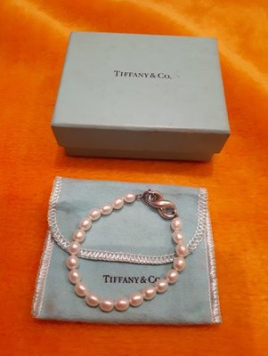 (保證真品) Tiffany&amp;Co 珍珠手鍊