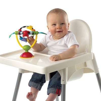 澳洲Playgro 高椅翻轉探索球（餐椅玩具）