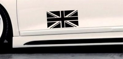 【小韻車材】英國 國旗 貼紙 汽車改裝 車貼 機車 防水貼紙 JDM 海拉風 車身貼 裝飾貼