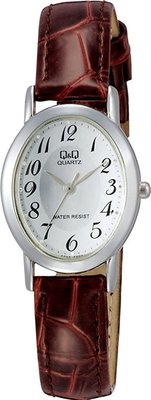 日本正版 CITIZEN 星辰 Q&Q VZ89-304 腕錶 女錶 女用 手錶 皮革錶帶 日本代購