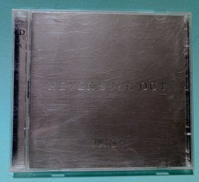 LUNA SEA / NEVER SOLD OUT 雙碟 1999年日版 附歌詞／輕微紋【楓紅林雨】