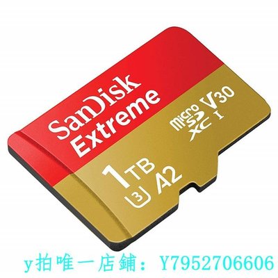 熱銷 記憶卡Sandisk/閃迪SDSQXA1 1TB TF卡4K高速A2 V30 1T儲存卡手機內存卡