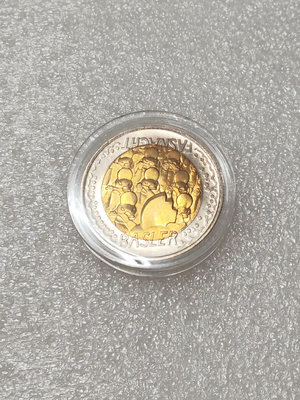 2000千禧年瑞士雙色紀念幣免運！
