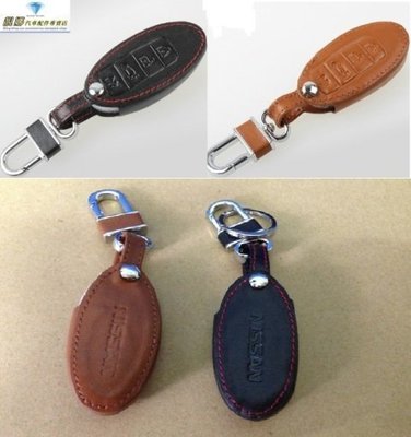 日產 2018 小改款 Nissan Sentra 專用  I-key 真皮鑰匙包 4鍵式 (B款)