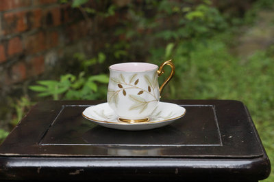 【旭鑫骨瓷】Royal Albert 蘇格蘭的布雷瑪 濃縮咖啡系列 復古瓷器 咖啡杯 E.38
