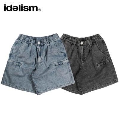 [NMR] IDEALISM 22 S/S Denim Shorts 復古休閒水洗單寧牛仔短褲