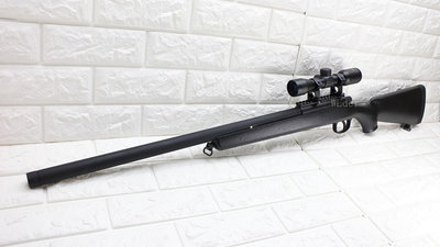 [01] BELL VSR 10 狙擊槍 手拉 空氣槍 狙擊鏡 黑 ( 倍鏡瞄準鏡MARUI BB槍BB彈玩具槍長槍步槍
