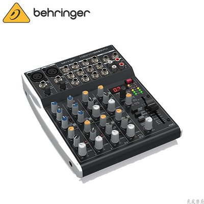 《民風樂府》Behringer 耳朵牌 XENYX 1002SFX 小型10軌混音器  內建數位效果 適合多種用途