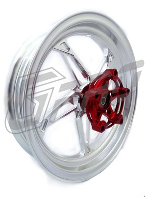 【G-PRO 鋁合金輕量化鍛造輪圈】GPRO 兩件式專利鍛框 『銀』鋁框 鍛框 輪圈 輪框 機車 速克達