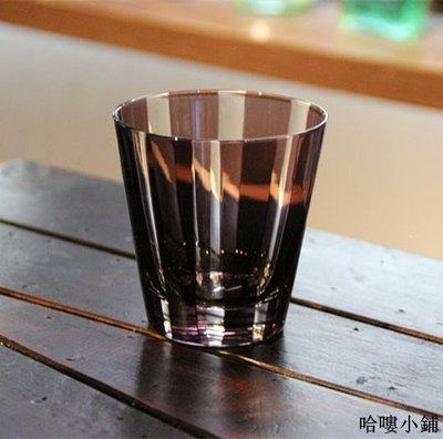 酒杯 玻璃杯 紅酒杯 日式水晶玻璃刻花紫紅色威士忌杯雞尾酒杯檸檬水杯啤酒杯此款小號尺寸