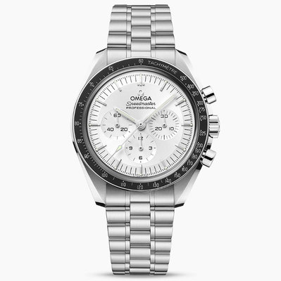 OMEGA 310.60.42.50.02.001 歐米茄手錶 42mm 超霸系列 銀面盤 白金錶帶 3861 登月錶