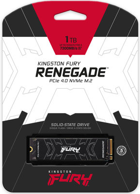 金士頓 SFYRS/1000G FURY Renegade 1TB PCIe GEN4 NVMe M.2 SSD固態硬碟