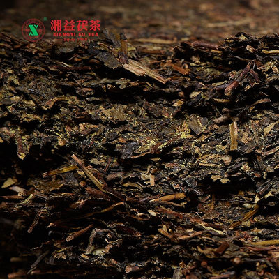 黑茶湘益茯茶特制茯磚大磚1.5kg茯磚茶湖南正宗安化黑茶益陽茶廠
